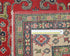 4x6 Red Kuba Afghan Hand Knotted Wool Area Rug
